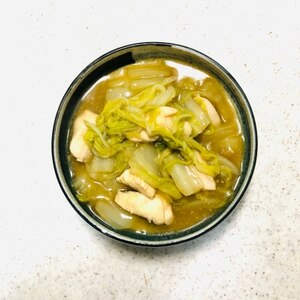 鶏むね肉と白菜のうまとろ煮